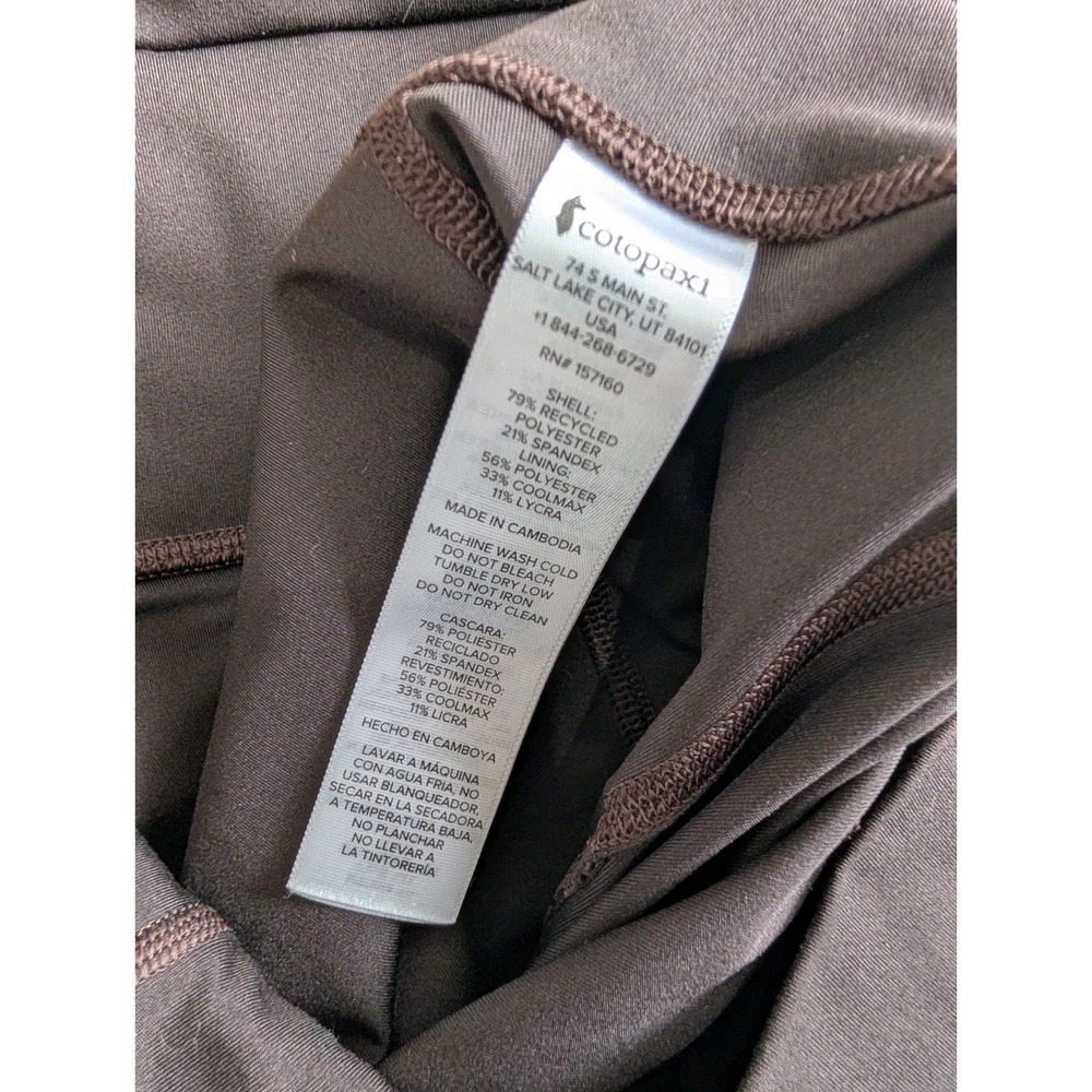Cotopaxi Cerro Travel Base Layer Tights Women's Size XL X-Large Athleisure - Picture 4 of 8